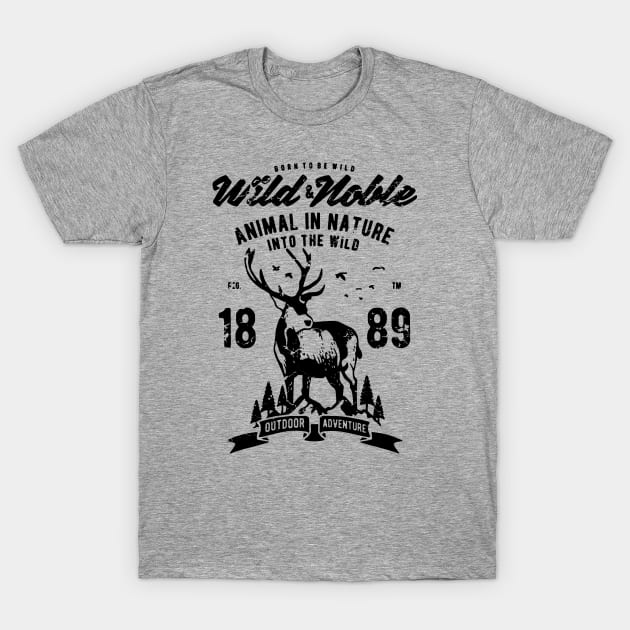 Into the wild T-Shirt by noviyani